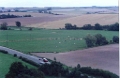 19940000 CAL's LAND ROVER From top of Silbury Hill during West Country Trip for Timur & Sveta